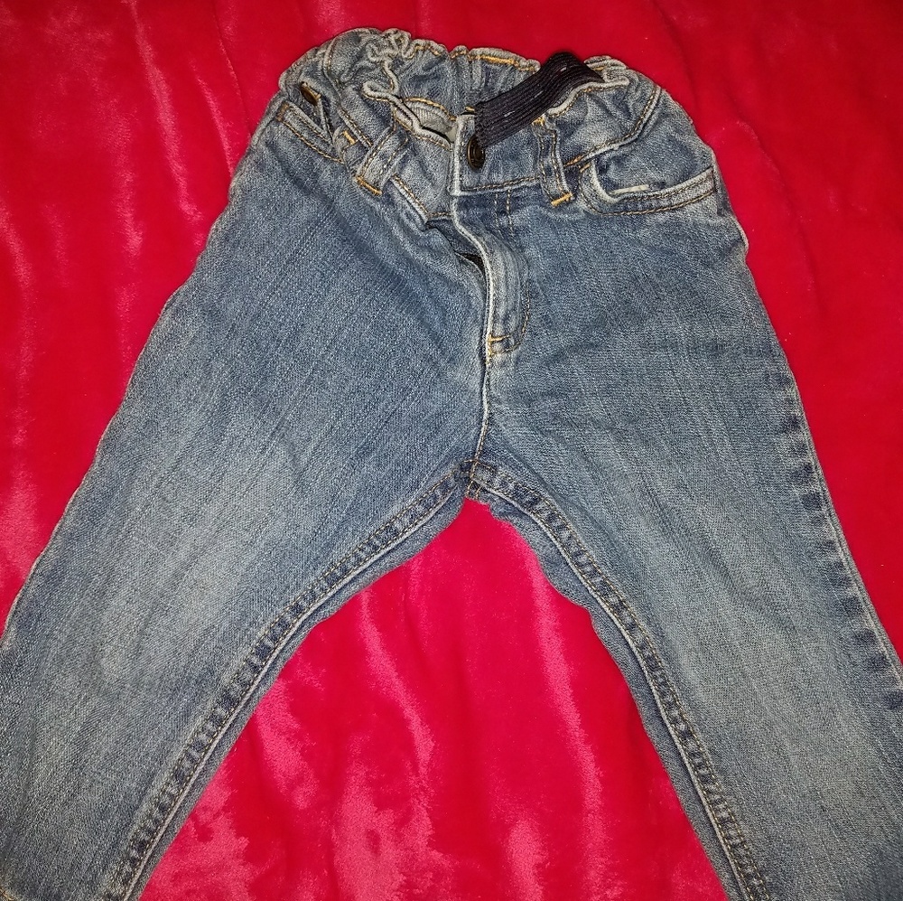 baby girl carters jeans 18M